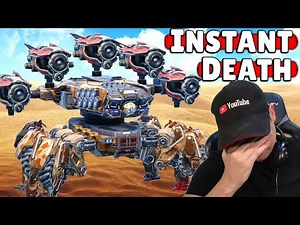 War Robots has lost it: INSTANT KILL by Growler Ravager Gameplay