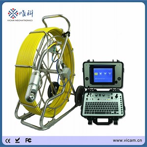 [Hot Item] 60m / 120m Waterproof CCTV Pipe Inspection Camera System for Drain Plumb IP68 Underwater Pan&Tilt Sewer Camera