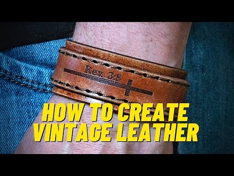 Weathering and Distressing Leather Tutorial