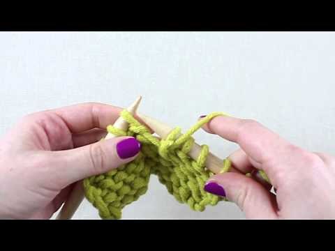 Technique 7: Increasing – M1 (Purl Row)