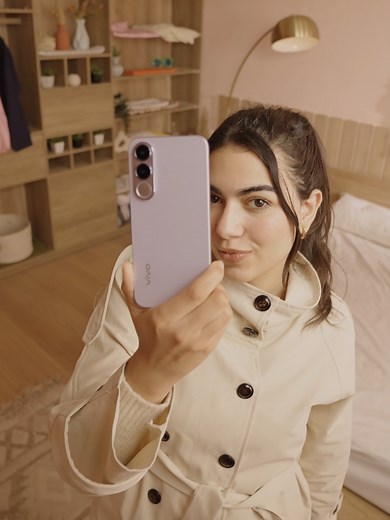 هاتف vivo V70 FE مصمم ليكون جزء من يومك… ويكمل إطلالتك #vivo_egypt #vivoV70FE #200MPTravelPortraitSoPro