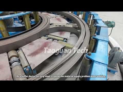 Steel Pipe Production Line Process Demonstration, Tube Mill Machine Working Process