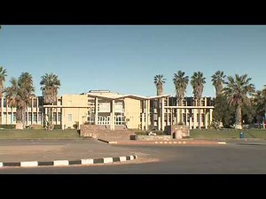 Walvis Bay seaside town Namibia