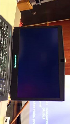 ALIENWARE LAPTOP BLACK SCREEN PROBLEM
