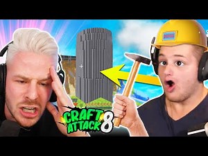 JUNGE TRYYYMAAACSSS !! Ist das dein ERNST? Wieso baust du DAS neben mein HAUS! CraftAttack 8!
