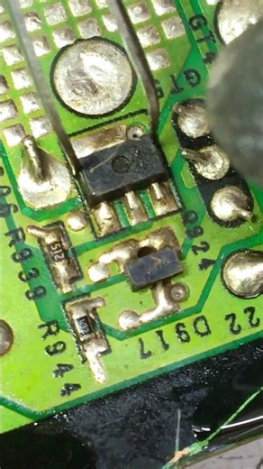 Power Supply Backlight Repair/ TV Saved! #shortvideo #repair #daily #electronics #shortsfeed #shorts