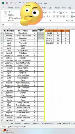 Top Microsoft Excel formula series - MS Excel tips and tricks for beginners #excelformula #viral