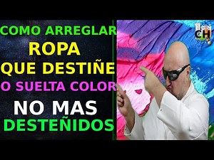 How to fix 🔧 CLOTHES THAT RUN OR LEAK COLOR 🌈