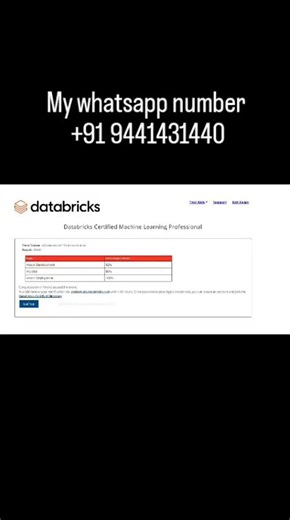 software_IT_certifications on Instagram: "Databricks Certified Machine Learning Professional"