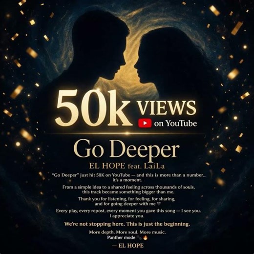 Go Deeper - 50k views Milestone Celebration 🚀 #soulfulhouse