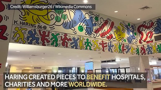 4.7K views · 37 reactions |  Keith Haring was an artist and a major voice in early HIV/AIDS awareness. Today his indelible work can still be seen across the globe, and his singular visual style remains instantly recognizable. | WCVB Channel 5 Boston | Facebook