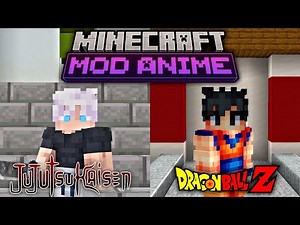 Jugué a los Mejores MODS de ANIME para Minecraft Java