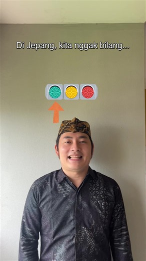Kenapa Lampu Hijau di Jepang Disebut