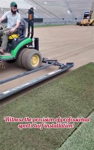 Precision Turf Installation: How Stadium Fields are Perfectly Leveled