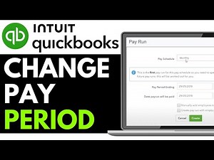 How To Change Pay Period In Quickbooks Online 2025 (EASY GUIDE)
