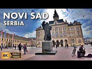 🇷🇸 Novi Sad Walking Tour | Serbia | No Commentary • Real City Sounds [4K]