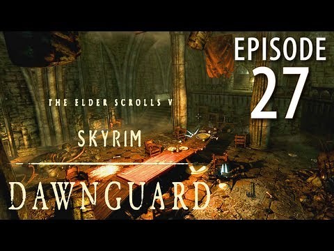 Skyrim: Dawnguard Walkthrough in 1080p, Part 27: The Ruins under Castle Volkihar (in 1080p HD)