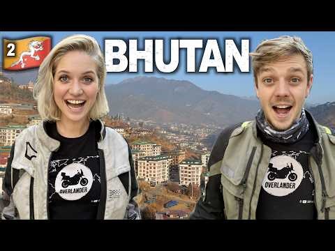 Riding to Bhutan’s Capital City Thimphu 🇧🇹 (This Place Feels Unreal)