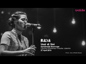 Raisa - Usai di Sini (Live at Handmade Showcase)