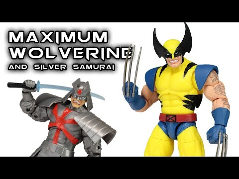 Marvel Legends WOLVERINE vs. SILVER SAMURAI MvC Gamerverse Action Figure Review