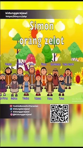 12 Murid Yesus - Lagu Sekolah Minggu