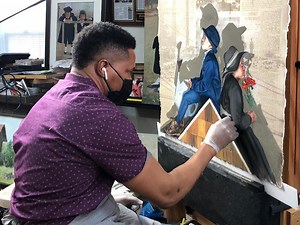 Local Artist inspires others by following his dreams