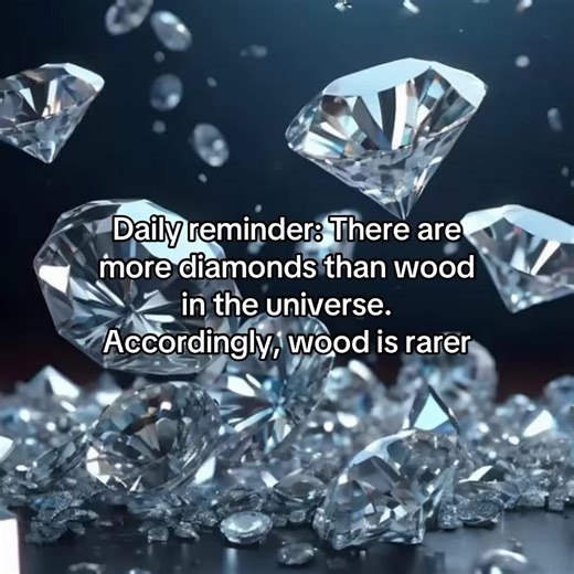 More Diamonds Than Wood: Surprising Facts