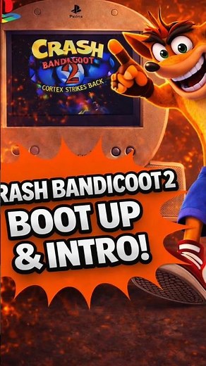 Crash Bandicoot 2 PS1 Boot Up Demo 🔊 (PlayStation Nostalgia)