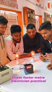 10K views · 1K reactions | Power factor meter connection Iti practical classes #electrician | Bhim Maurya | Facebook