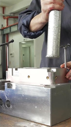 Watch the precision symphony of mold assembly unfold. 🔧 #assembly #toolmaking #precisionengineering