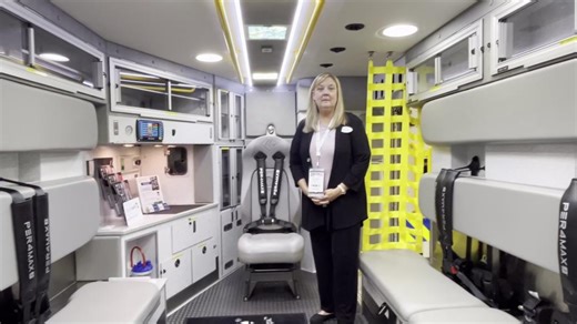 Stop by and see Holly and this incredible Hennepin ambulance at EMS World Expo (booth 1417) this week. We're here all day today and tomorrow morning! #EMSWorldExpo2025 #SeamlessPerformance #EnlightenedDesign #RoadRescueEV Everest Emergency Vehicles, Inc. Hennepin EMS | Road Rescue Emergency Vehicles