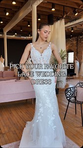 2025/2026 brides, meet the lace dresses of your dreams 🕊️💫 Which wedding dress would you choose? Let us know in the comments! Be the next bride to say YES to their dress - tap the link in our bio to book your appointment today!! (P.S. Dresses available only at Bon Bon Belle - Burlington) #wibride #engaged #chicagobride #wedding #weddingdress #weddingdressshopping #bridalboutiquewi #midwestbridalshop #bride #bridal #mkebride #bonbonbelle #weddingdressinspo #pickaweddingdress #tagyourpartner #ta