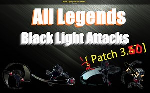 Black Light Attacks - EVERY Weapon!(Outdated) Mod for Brawlhalla | BHalla Mods