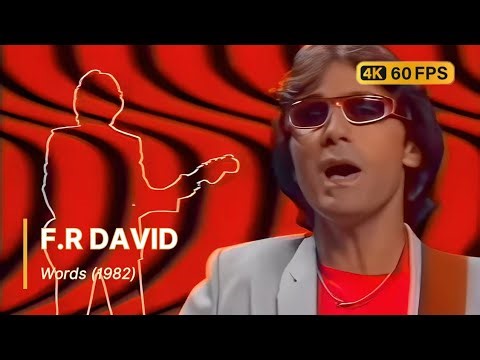 F.R David - Words 1982 (4K 60FPS)