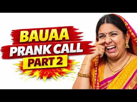 Bauuaa| 😶‍🌫️ RJ Raunak Funny Prank Call | 💥 2026 END THAK DEKO