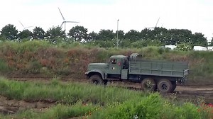 Kraz 255b 6x6 Offroad Truck Action