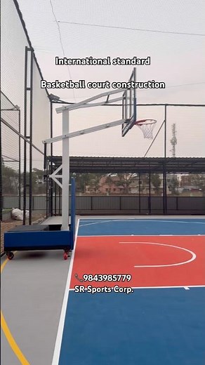 Basketball court construction: FIBA Approved: SR Sports Corp.