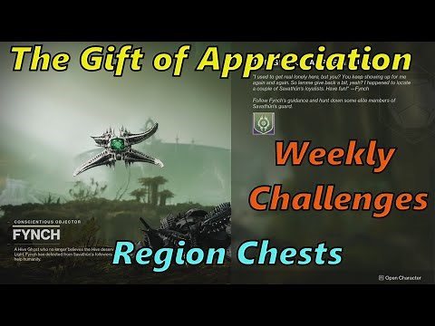Destiny 2 : The Gift Of Appreciation Quest walkthrough