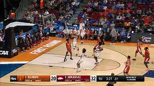Arkansas Razorbacks vs. Illinois Fighting Illini: 1st Half Highlights