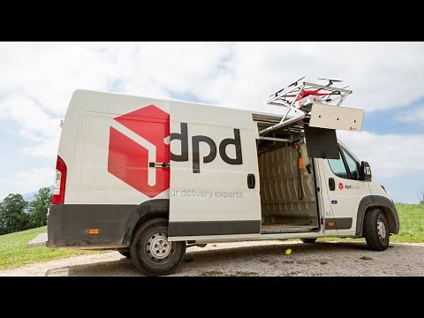 Ligne de livraison par drone DPD France