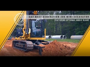 Cat® Next Generation 308 CR Mini Hydraulic Excavator | Sneak Peek