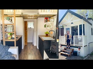 Her 103 SqFt Dream Tiny House - Living Debt Free In A $50k Micro Tiny Home