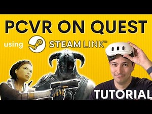 QUEST PCVR TUTORIAL - How To Play PCVR Games Like Half-Life Alyx With Your Quest!
