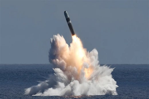 AS Tes 4 Rudal Nuklir Trident II D5 setelah China Pamer Senjata Serupa