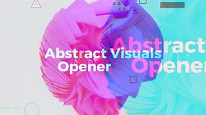 Abstract Visuals Opener (Square) | Renderforest