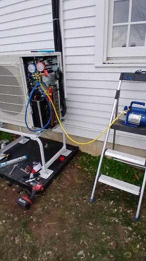 23 reactions | Nice little Mitsubishi Heat Pump Install today | Landry Innovations LLC | Facebook