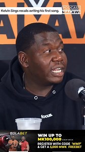 25K views · 1.7K reactions | Kelvin Sings recalls writing his first song. Everyone starts from somewhere. Don't forget to participate in the TSANJOYA DRAW by Bola Bet this week. #podcastmalawi #adani #number1podcast | Podcast Malawi | Facebook