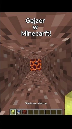 Gejzer w Minecraft!!! #oc Polecam