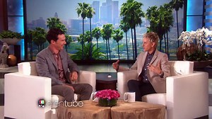 Benedict Cumberbatch on Ellen