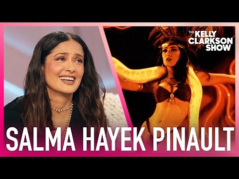 Salma Hayek Pinault Had To Be Put Into A Trance To Get Through Iconic Dancing Python Scene